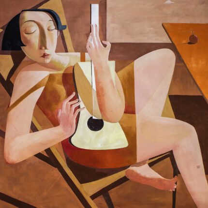 The Guitar-Playing woman